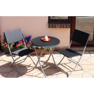 Cheap Folding Tea Dining Rattan Outdoor Furniture